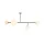 Aldex DIONE 1092PL_L30 Plafonlámpa 4x15W/E14|E27 IP20