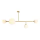 Aldex DIONE 1092PL_L40 Plafonlámpa 4x15W/E14|E27 IP20