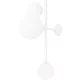 Aldex DIONE 1092Y Fali lámpa 2x40W/E14+1x60W/E27
