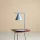 Aldex FORM DUSTY BLUE 1108B16 Asztali lámpa 1x60W/E14 IP20
