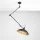 Aldex MELOS 808PL_G1_Z Plafonlámpa 1x15W/E27 IP20