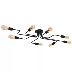 Aldex ROLF 923P Plafonlámpa 8x60W/E27
