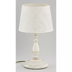 Alfa ROKSANA WHITE 18538 Asztali lámpa 1x60W/E27