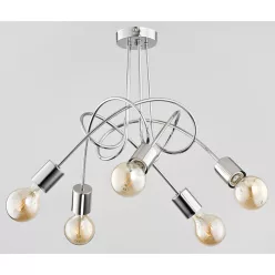 Alfa TANGO CHROME 24465 Plafonlámpa 5x60W/E27