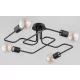Alfa HOOK 24744 Plafonlámpa 4x60W/E27 IP20