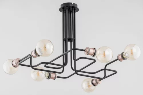 Alfa HOOK 25156 Plafonlámpa 6x60W/E27 IP20