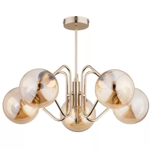 Alfa YUMA GOLD PRO 28685 Plafonlámpa 5x40W/E14 IP20