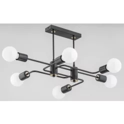 Alfa SEBA 62185 Plafonlámpa 6x60W/E27 IP20