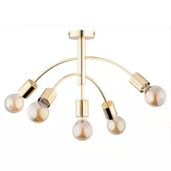 Alfa ARINI GOLD PRO 63156 Plafonlámpa 5x60W/E27 IP20