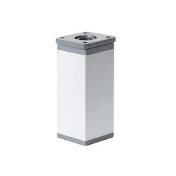 Uni bútorláb 100 mm ezüst