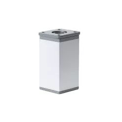 Uni bútorláb 60 mm ezüst