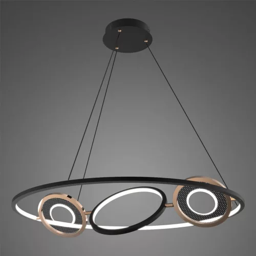 függesztett lámpa fekete színű vázzal és fém testtel beltéri használatra altavola_design-la115-p-85-1-3-3k-black-gold - moretti.hu