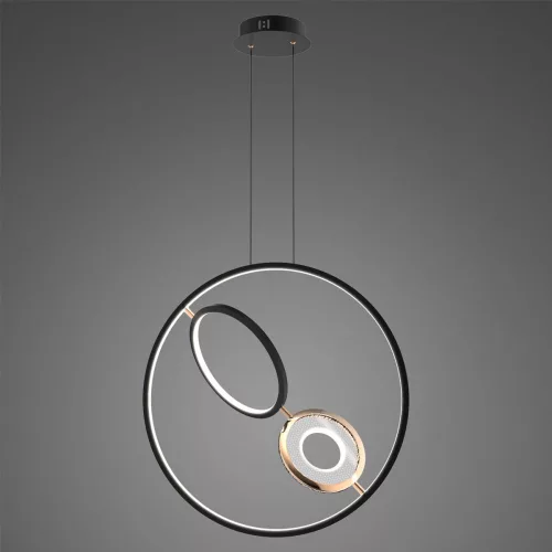 függesztett lámpa fekete színű vázzal és fém testtel beltéri használatra altavola_design-la115-x-62-1-2-3k-black-gold - moretti.hu