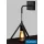 UNIVERSO Fali lámpa 1xE27 max.60w 250x250mm IP20 Fekete 5év