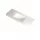 AREZZO design SIERRA 120 cm-es beépíthető solid surface mosdó, fehér