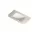 AREZZO design SIERRA 80 cm-es beépíthető solid surface mosdó, fehér