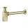AREZZO design Square szálcsiszolt arany mosdószifon AR-244G