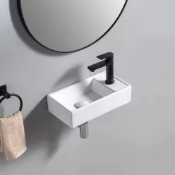 AREZZO design AUSTIN 40x22 jobb oldali mini kézmosó AR-340