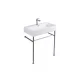 AREZZO design Tampa mosdótál fémlábbal fehér AR-382W