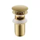 AREZZO design Click-clack lefolyó, szálcsiszolt arany AR-726G