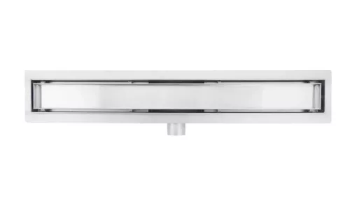AREZZO design 2in1 800 mm-es rozsdamentes acél folyóka