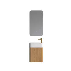   AREZZO design SORELLA 45 cm-es alsószekrény 1 ajtó, tölgy