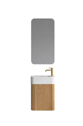 AREZZO design SORELLA 45 cm-es alsószekrény 1 ajtó, tölgy