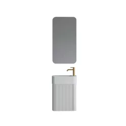   AREZZO design SORELLA 45 cm-es alsószekrény 1 ajtó, matt fehér