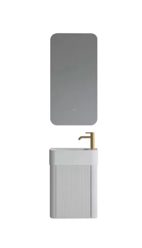 AREZZO design SORELLA 45 cm-es alsószekrény 1 ajtó, matt fehér