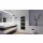 AREZZO design FLAT BLACK 1500x500 törölközőszárítós radiátor AR-FB15050