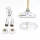 AREZZO design SPEARPEX/UNICO radiátor szelep króm, bal AR-SPEARPEX-CR-L