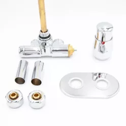   AREZZO design SPEARPEX/UNICO radiátor szelep króm, jobb AR-SPEARPEX-CR-R