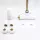 AREZZO design SPEARPEX/UNICO radiátor szelep fehér, bal AR-SPEARPEX-W-L