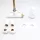 AREZZO design SPEARPEX/UNICO radiátor szelep fehér, jobb AR-SPEARPEX-W-R