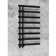 AREZZO design TUBE BLACK 1200x600 törölközőszárítós radiátor AR-TB12060
