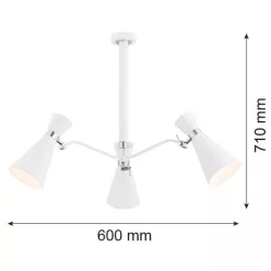 Argon LUKKA 1379 Csillár 3x15W/E27 IP20