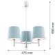 Argon BOLZANO 1383 Csillár 3x15W/E27 IP20
