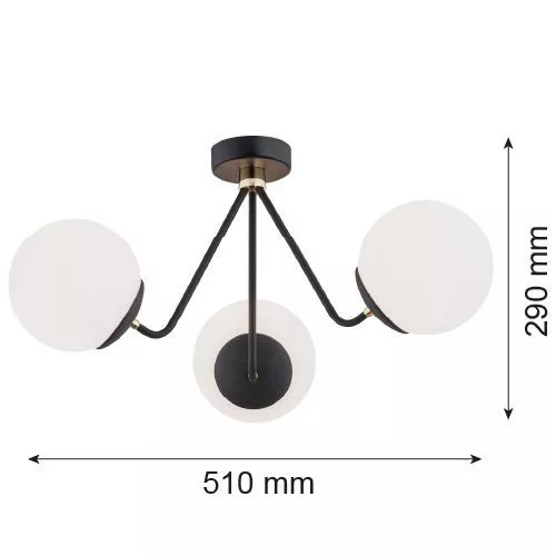 Argon TOMAR 1478 Csillár 3x15W/E27 IP20