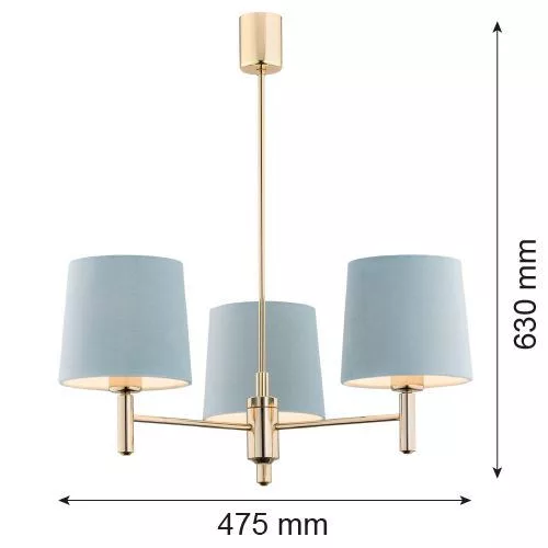 Argon PONTE 1484 Függőlámpa 3x15W/E27 IP20