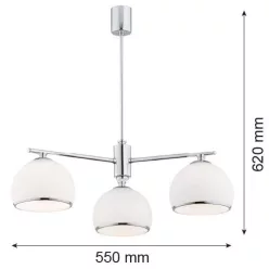 Argon MARBELLA 1487 Csillár 3x15W/E27 IP20