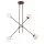 Argon ABSOS 1842 Függőlámpa 4x7W(Max)/E14 IP20