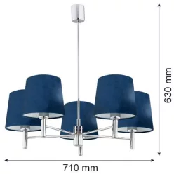Argon BOLZANO 2074 Csillár 5x15W/E27 IP20