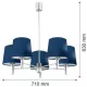 Argon BOLZANO 2074 Csillár 5x15W/E27 IP20