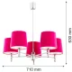 Argon BOLZANO 2075 Csillár 5x15W/E27 IP20