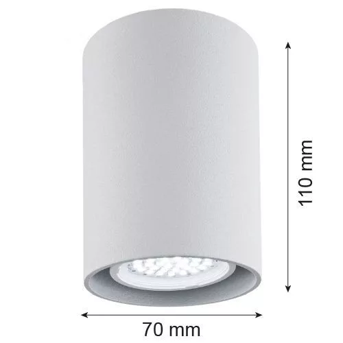 Argon TYBER 3117 Süllyesztett mennyezeti lámpa 1x5W/GU10 IP20