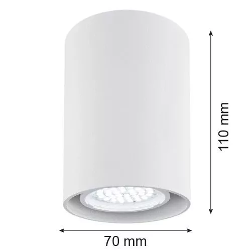 Argon TYBER 3119 Süllyesztett mennyezeti lámpa 1x5W/GU10 IP20