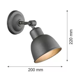Argon EUFRAT 3183 Fali lámpa 1x15W/E27 IP20