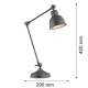 Argon EUFRAT 3195 Asztali lámpa 1x15W/E27 IP20