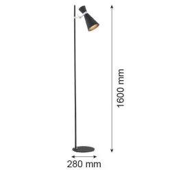 Argon LUKKA 3895 Állólámpa 1x15W/E27 IP20