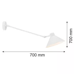 Argon ALTEA 4071 Fali lámpa 1x15W/E27 IP20